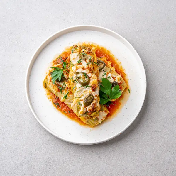 Collard Greens (Tortilla-Free) Enchiladas